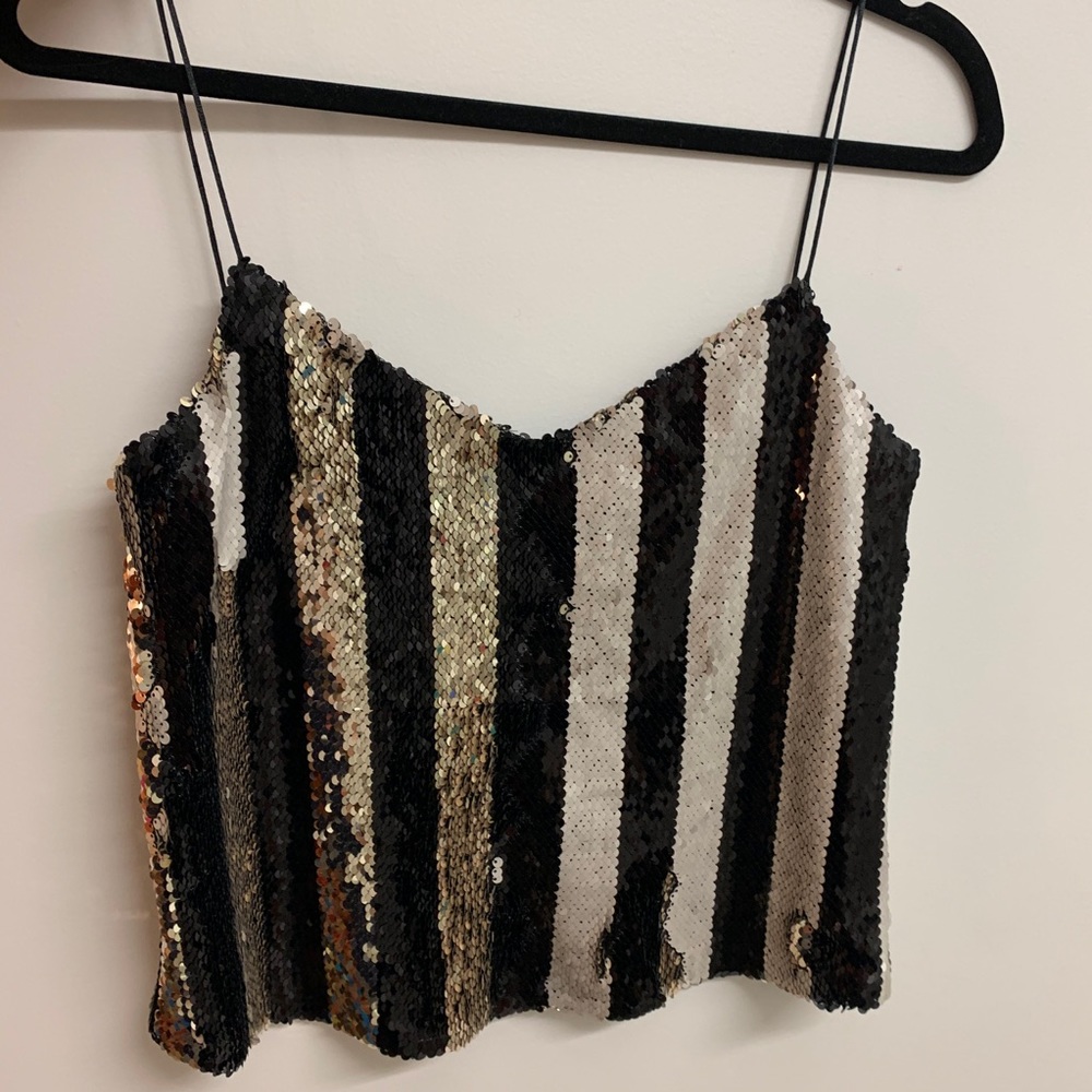 Sequin top